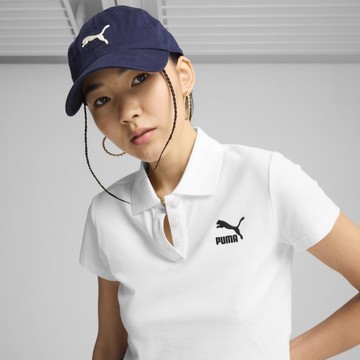 PUMA 帽子 基本系列 深藍 刺繡LOGO 老帽 棒球帽 02550602