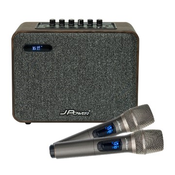 JPOWER 國際 震天雷6.5吋-實木重砲版 肩攜式KTV藍牙音響