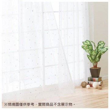 蕾絲窗簾 窗紗 RUTRO 150×228×1 NITORI宜得利家居