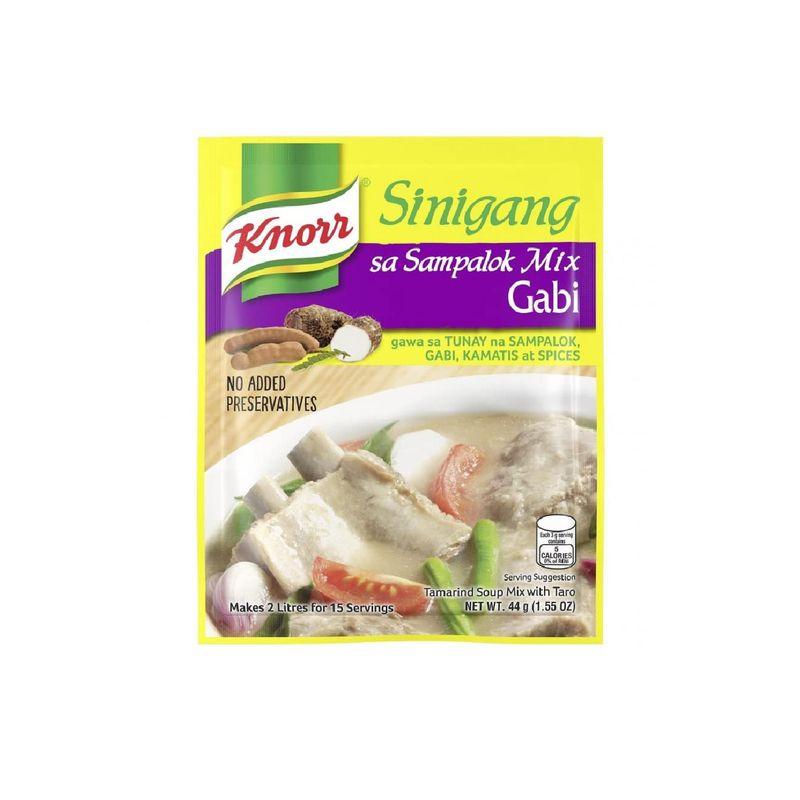 Knorr Sinigang na may Gabi Recipe Mix クノール シニガン ガビの素 44ｇ