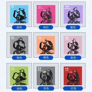 狗狗工字型胸背法斗惡霸犬邊牧斗牛犬防脫牽引繩遛狗伸縮款寵物狗