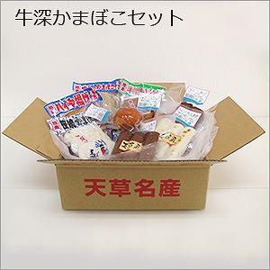 かまぼこ9種セット 牛深 金中商店 蒲鉾 燻製 燻製チーズ チーズ焼き 魚天 ハイヤ ばくだん揚げ イワシ揚げ 牛深かまぼこ たこピリ