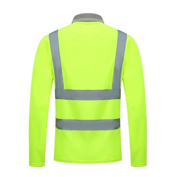 長袖反光T恤道路交通安全服夏男女管理人員工作服反光衣外套包郵