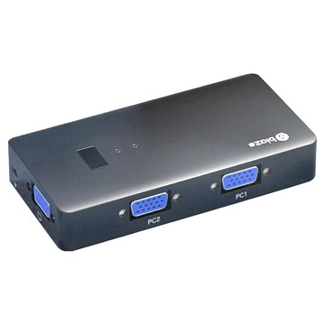 biaze 畢亞茲 VGA KVM切換器 USB二進一出切換器 1920*1440高畫質  BICB052  1個