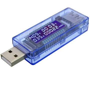 UniSync USB電流電壓電量測試器/3V-20V範圍檢測儀