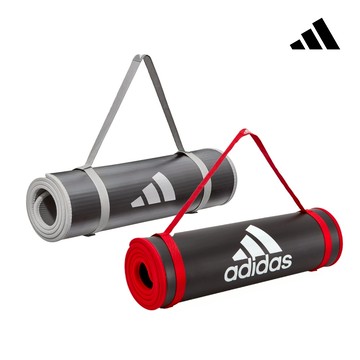 adidas 專業加厚訓練運動墊-10mm (附背帶) 愛迪達