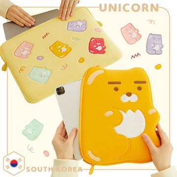 現貨-韓國代購 萊恩軟糖平板收納包(11吋) Kakao Friends 收納袋 iPad收納包 Unicorn