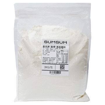 嘉禾牌 黃僑高筋麵粉  3kg  1包