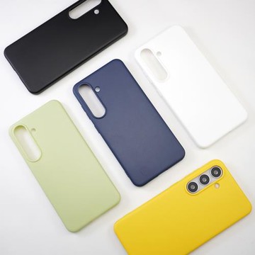 蛋殼數碼適用三星S24/S24+/S24ultra手機殼全包純色防摔防刮軟殼 簡約磨砂保護套TPU硅膠情侶殼防指紋純白色