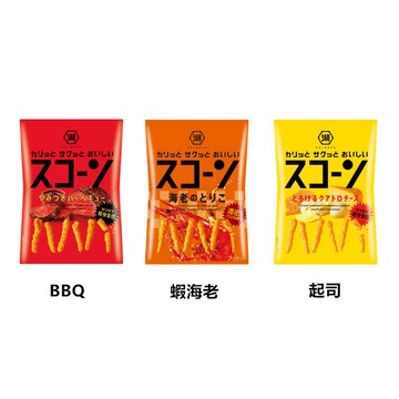 【江戶物語】(特價) 湖池屋 KOIKEYA BBQ/蝦海老/起司風味玉米棒 73g 玉米棒 玉米餅乾 日本原裝