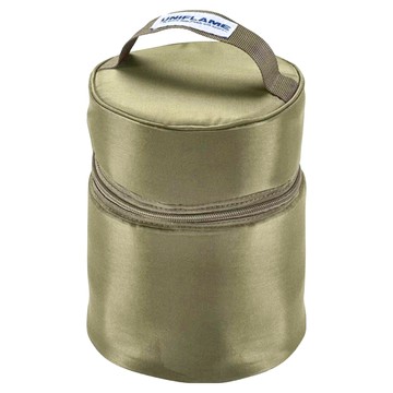 UNIFLAME 瓦斯燈收納袋 φ150×210mm  軍綠色  1個
