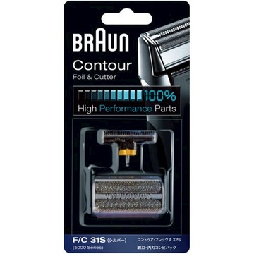 【出清】德國百靈 Braun 31S(銀) / 31B(黑) 刀頭刀網組 電動刮鬍刀專用 原廠配件
