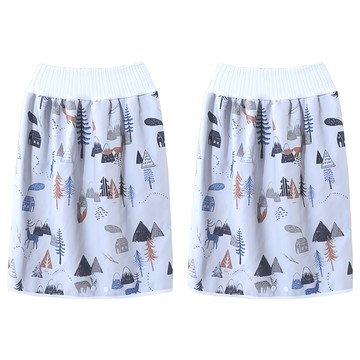 OhBabyLying 隔尿褲裙，建議0-4歲/4-8歲  冰雪樂園  L  2件