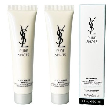 YSL 聖羅蘭 極效活萃淨透潔顏慕斯 30ml 旅行中樣X2入組
