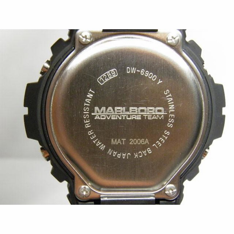 DW-6900 マルボロ (Marlboro) マールボロ アドベンチャー チーム タバコ懸賞 CASIO(カシオ)G-SHOCK(ジーショック)【未使用品】  | LINEショッピング