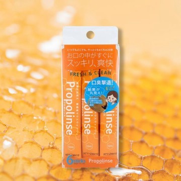 日本品牌 Propolinse 漱口水原味蜂膠棒棒旅行組(12mlX6包) 口腔清潔 漱口【三哥嚴選】D245840