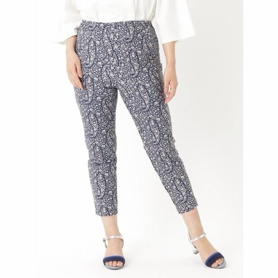 大きいサイズ 3 10l 日本製 ストレッチ小花7分丈レギンスパンツ 大きいサイズ レディース 大きいサイズ パンツ レディース 通販 Lineポイント最大get Lineショッピング