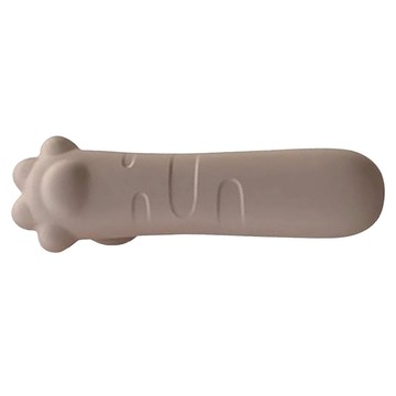 E.dot 貓爪矽膠防撞防滑門把套 棕色  1個  14 x 5.2 x 4.5cm