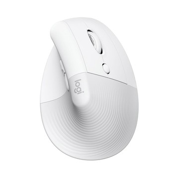 Logitech 羅技 Lift for Mac 人體工學垂直藍牙滑鼠 白色 廠商直送