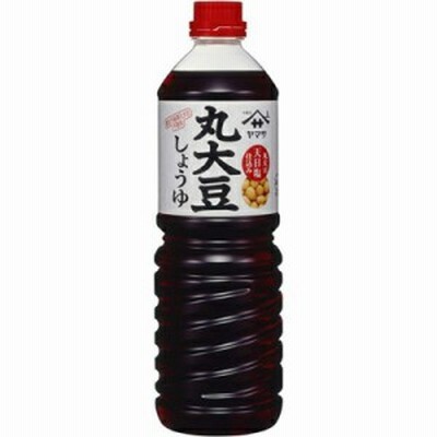 ヤマサ　丸大豆しょうゆ　１ｌ×6個　【送料無料】