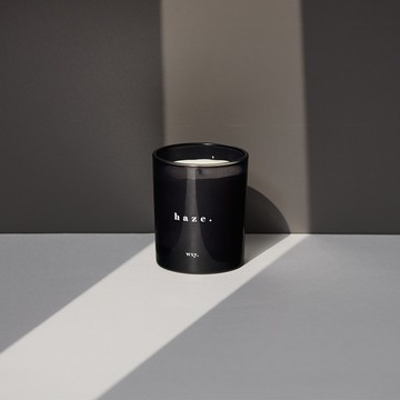 【英國 wxy】經典瓶裝蠟燭- haze. 廣藿香 & 麻 /200g
