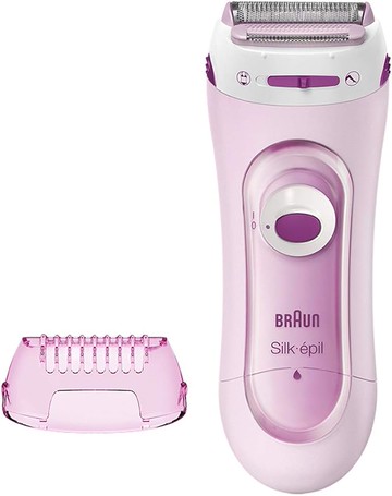 BRAUN【日本代購】百靈女士剃刀絲Epile 身體用角質護理可水洗可在浴室使用粉紅色-LS5160R1