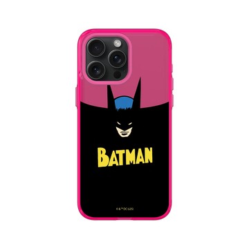 iPhone 15 Pro Max Clear 粉漾桃 - Batman 蝙蝠俠 - 復古版