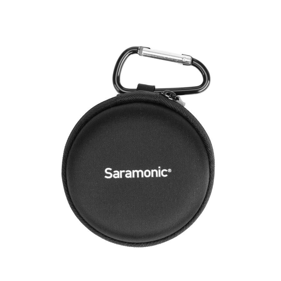 Saramonic Premium 4mm Omnidirectional Lavalier Microphone for Saramonic, Sennheiser, Rode, Azden, Nady, Senal, Boya ＆ More Wireless Transmitters ＆ R