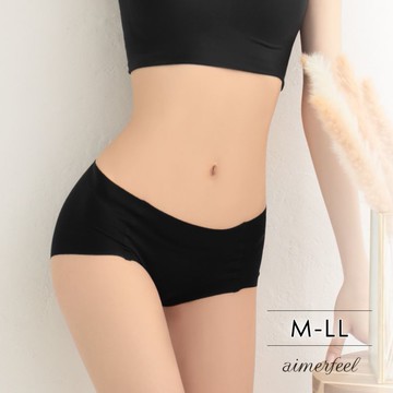 aimerfeel-無痕三角內褲-黑色-965321-BL