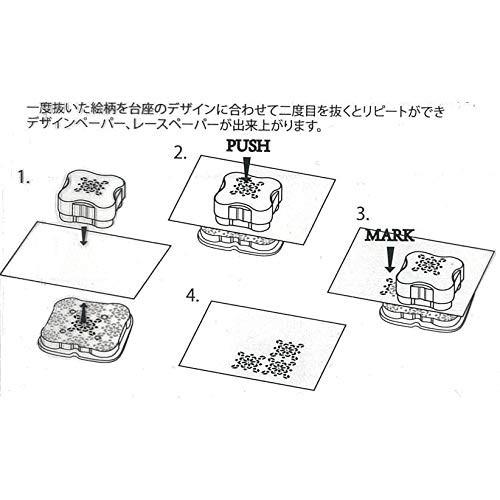 Paper Intelligence DECOP DOCODEMO PUNCH クラフトパンチ Repeat スターシャイン 4109628