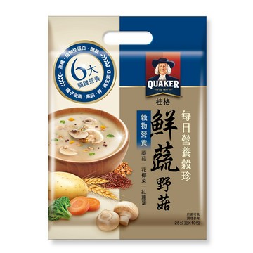 [家速配]桂格每日營養穀珍鮮蔬野菇250g