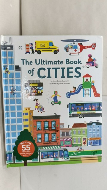 【書寶二手書T1／少年童書_AYH】The Ultimate Book of Cities_Baumann, Anne-Sophie/ Balicevic, Didier (ILT)