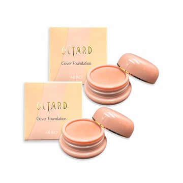 (2盒超值組)日本MEIKO名香-OCTARD歐達兒角鯊烷潤澤粉底蓋斑遮瑕膏20g/盒-S31粉膚色(補妝美膚霜,臉部瑕疵校色,遮雀斑毛孔痘印黑頭)