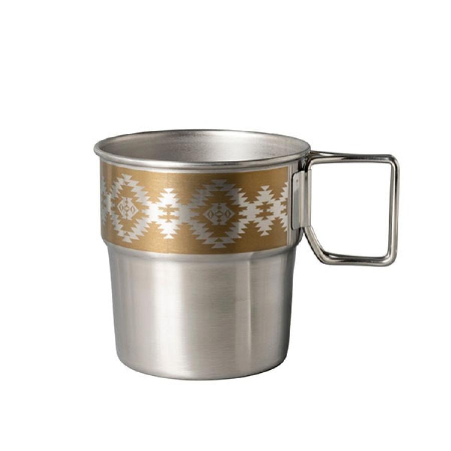 PENDLETON Stainless Stacking Mug Harding Gold YK104