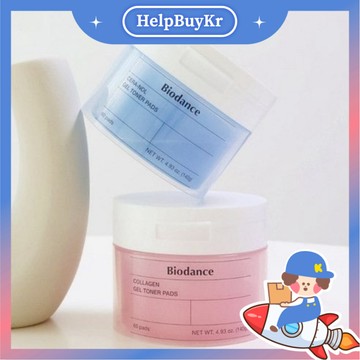 【搬運工】Biodance 凝膠棉片 膠原蛋白爽膚水棉片 玻尿酸保濕 海藻舒緩 維他命 緊緻 控油 棉片 韓國代購