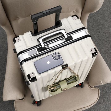 學生超大容量旅行箱 26新款鋁框拉桿箱 女萬向輪20密碼皮箱