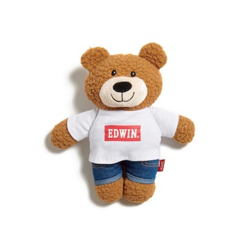 EDWIN｜丹寧風格｜T恤小熊寵物小玩偶