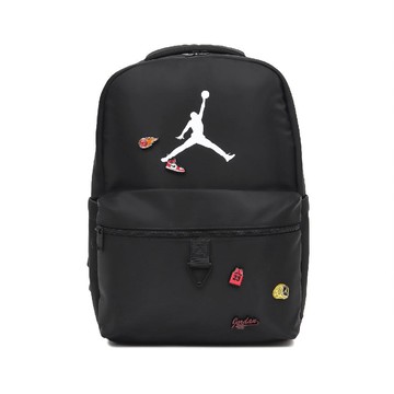 後背包 Jordan School 黑 13吋筆電包 徽章 喬丹 書包 JD2533057GS-001