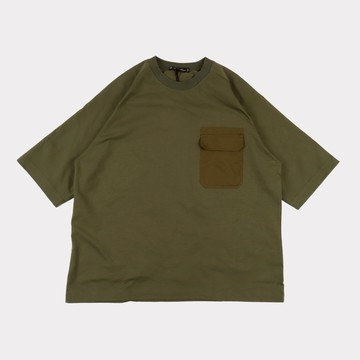 日本Audience 天竺棉無起球柔軟乾爽舒適口袋半袖短袖T-Shirt