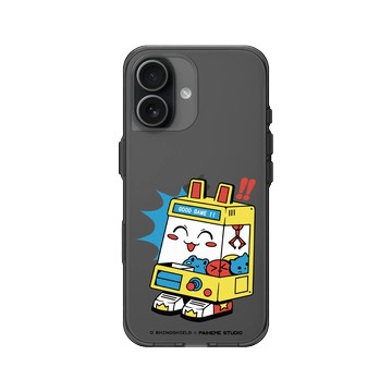 iPhone 17 Clear (相機按鈕) 酷墨灰 - Paiheme Studio - Kawai UFO