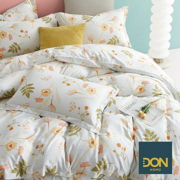 DON 吸濕排汗萊賽爾兩用被床包組｜澄沐花絮｜(雙人/加大)