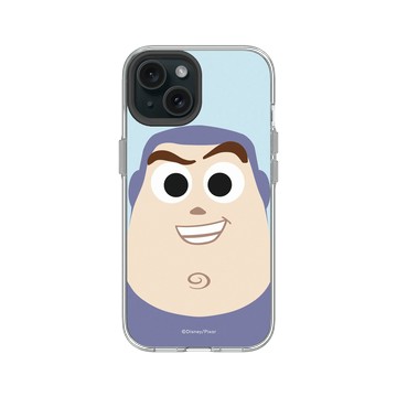 iPhone 15 Clear 透明 - 迪士尼-玩具總動員 Toy Story - 大臉巴斯光年