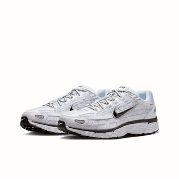 Nike P-6000 White Metallic Silver Black 白銀黑 復古 緩震 休閒鞋 男鞋 CD6404-107