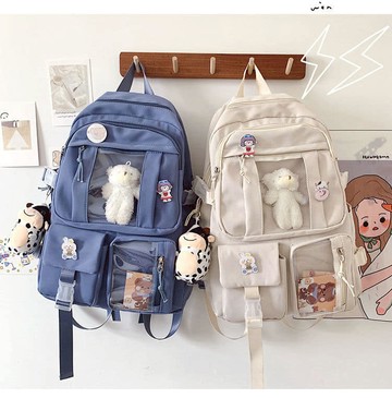 森林系少女百搭萬用雙肩包