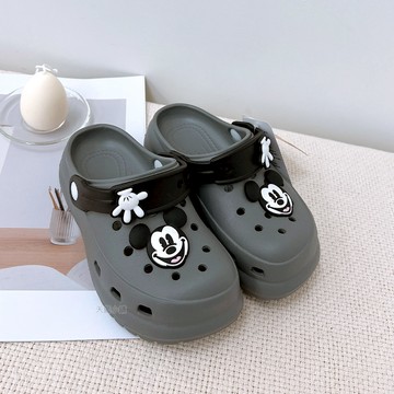 天藍小舖-迪士尼米奇兒童厚底洞洞鞋-單1款-$590【A27270478】
