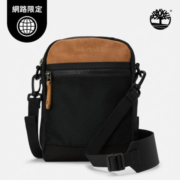 【網路限定】中性黑色休閒側背小包|A43MB001