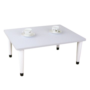 【頂堅】60x60公分-和室桌/矮腳桌/休閒桌(素雅白色)三款腳座可選尖形腳