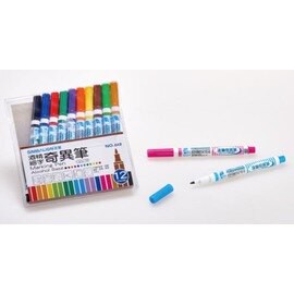 雄獅 1.0mm油性奇異筆(12色入) NO.612