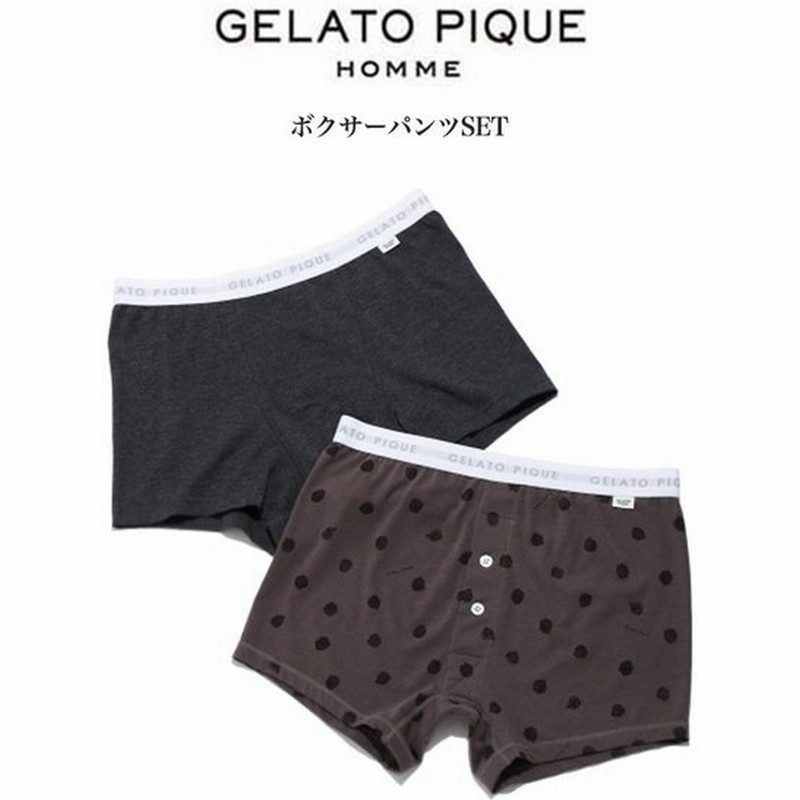 Gelato Pique Homme ジェラートピケオム 通販 メンズ ボクサーパンツset Pmcp5971 下着2枚セット クリスマス 誕生日 ギフト 通販 Lineポイント最大0 5 Get Lineショッピング
