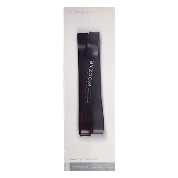 BYZOOM FITNESS 高效環狀彈力帶 50.6LB/23KG 中量  黑色  2080 x 32 x 4.5 mm  1盒